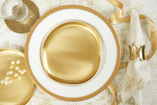 Gold Foil Linen Set